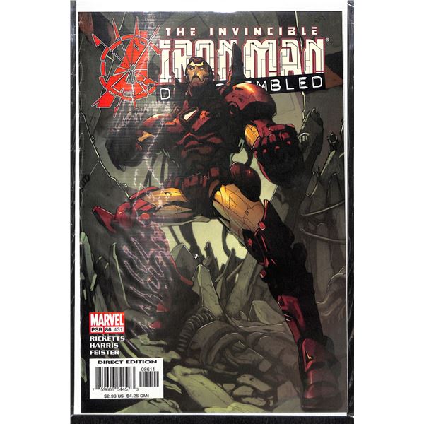 Marvel The Invincible Iron Man Disassembled #86
