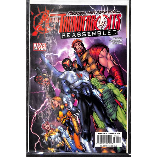 Marvel New Thunderbolts #1 Reassembled
