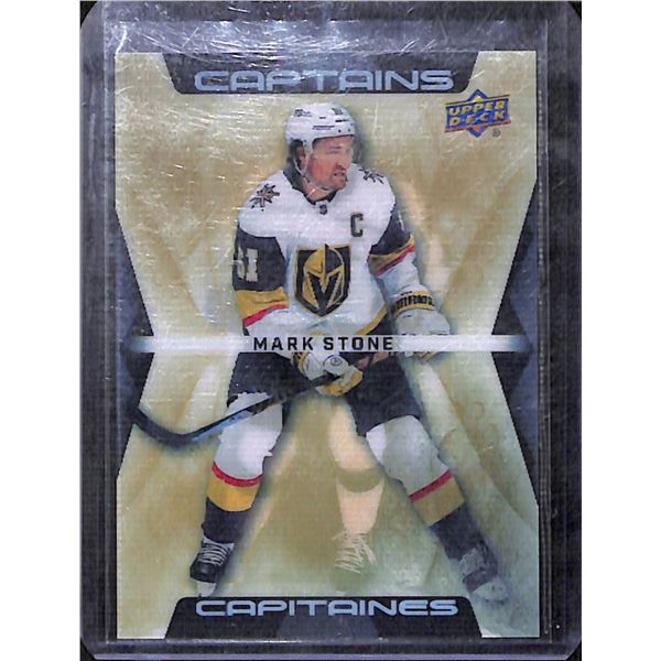 2023-24 Upper Deck Tim Hortons Greatest Duos Captains #C7 Anze Kopitar/Mark Stone BV $30