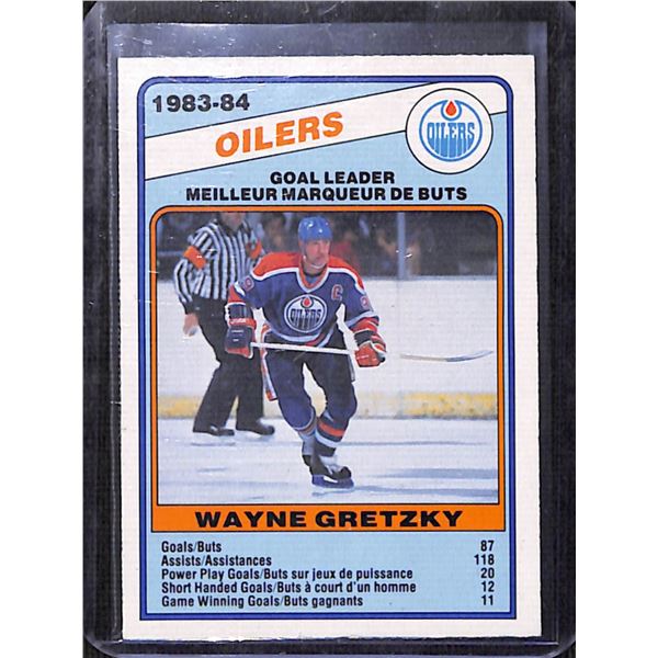 1984-85 O-Pee-Chee #357 Wayne Gretzky BV $75