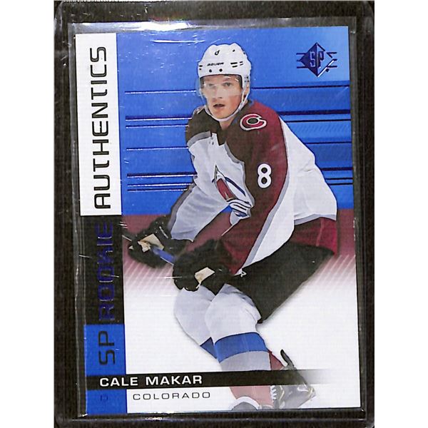 2019-20 SP Blue #114 Cale Makar RC BV $30