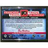 Image 2 : 2020-21 Upper Deck Tim Hortons Franchise Trios #T17 Sean Couturier/Claude Giroux/Carter Hart BV $30