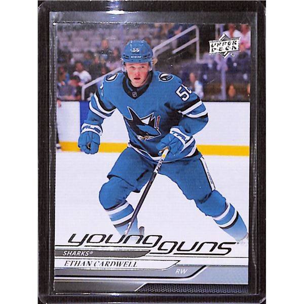 2024-25 Upper Deck #459 Ethan Cardwell YG RC