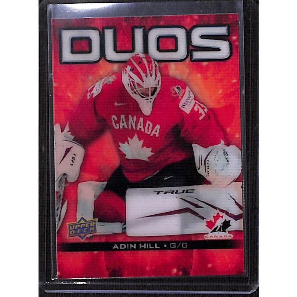 2025-26 Upper Deck Tim Hortons Team Canada Duos #CO8 Darcy Kuemper/Adin Hill