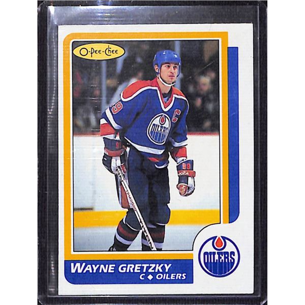 1986-87 O-Pee-Chee #3 Wayne Gretzky BV $80