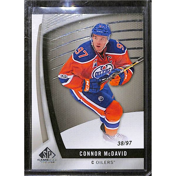 2017-18 SP Game Used #77 Connor McDavid 38/97 BV $100