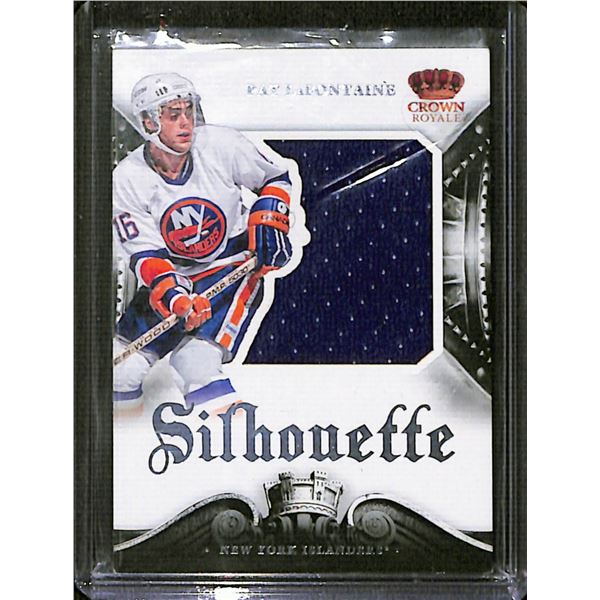 2013-14 Crown Royale Silhouette Materials #SPLF Pat LaFontaine