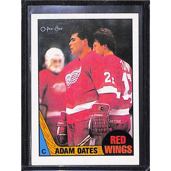 1987-88 O-Pee-Chee #123 Adam Oates RC BV $35