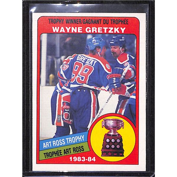 1984-85 O-Pee-Chee #373 Wayne Gretzky Ross