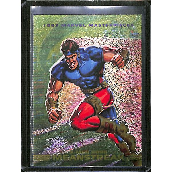 1993 SkyBox Marvel Masterpieces Spectra Etch #S1 Meanstreak