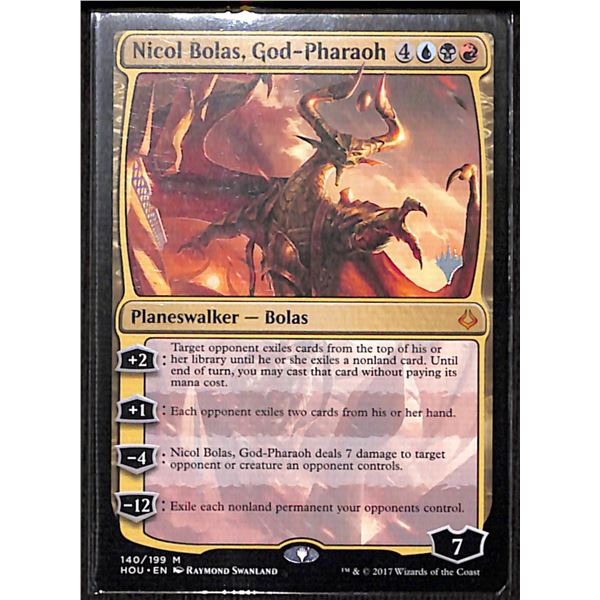 Magic the Gathering Nicol Bolas, God-Pharaoh Hour of Devastation