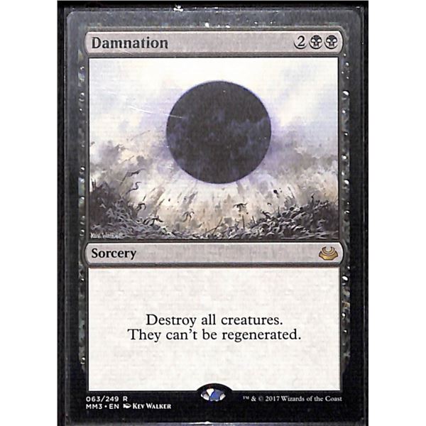 Magic the Gathering Damnation Modern Masters 2017