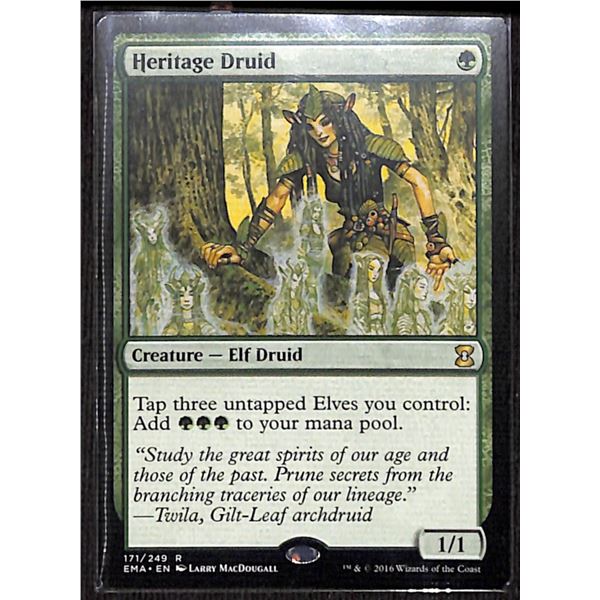 Magic the Gathering Heritage Druid Eternal Masters
