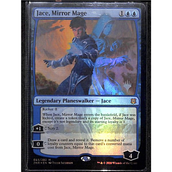 Magic the Gathering Jace, Mirror Mage FOIL Zendikar Rising