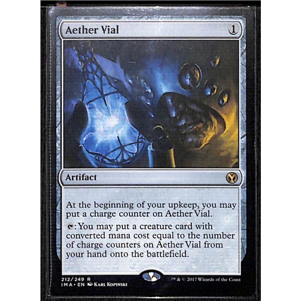 Magic the Gathering Aether Vial Iconic Masters