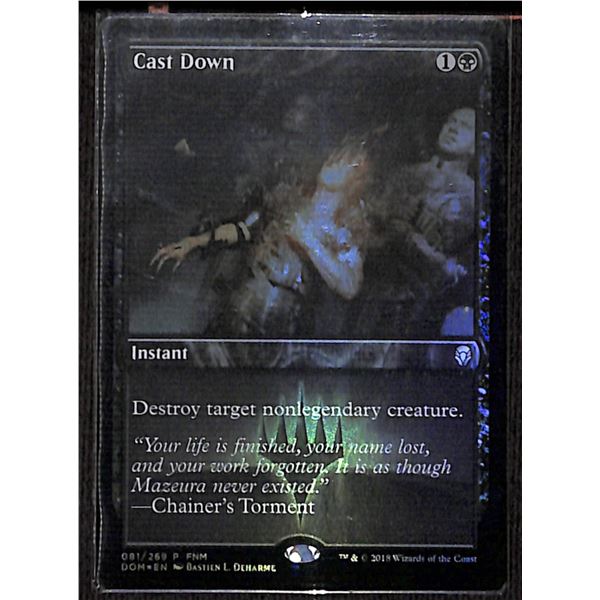 Magic the Gathering Cast Down FOIL Dominaria