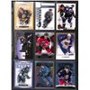 Image 1 : Lot of 9 Various Hockey Inserts or Rookie Cards Various Teams & Players