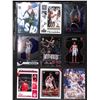 Image 1 : Lot of 9 Various Basketball Inserts and Rookie Collector Cards