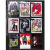Image 1 : Lot of 9 Various Football Rookie & Insert Cards Various Teams & Players