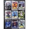 Image 1 : Lot of 9 Various Football Rookie & Insert Cards Various Teams & Players