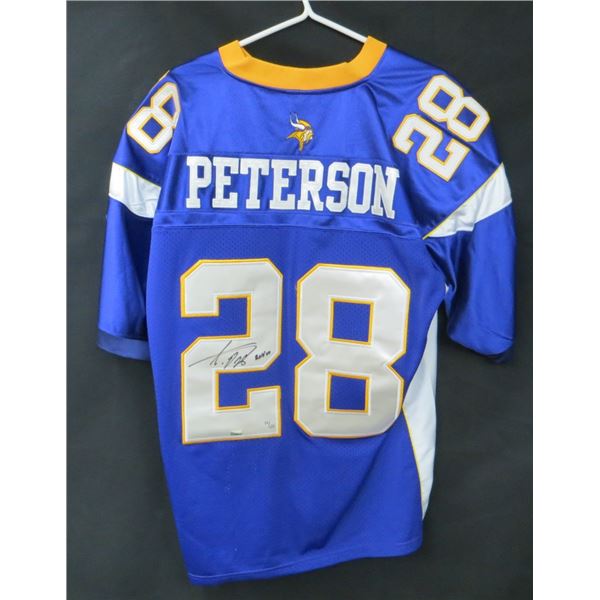 Adrian Peterson Autographed W/Inscription Minnesota Vikings Limited Edition 19/28 Values at $700+