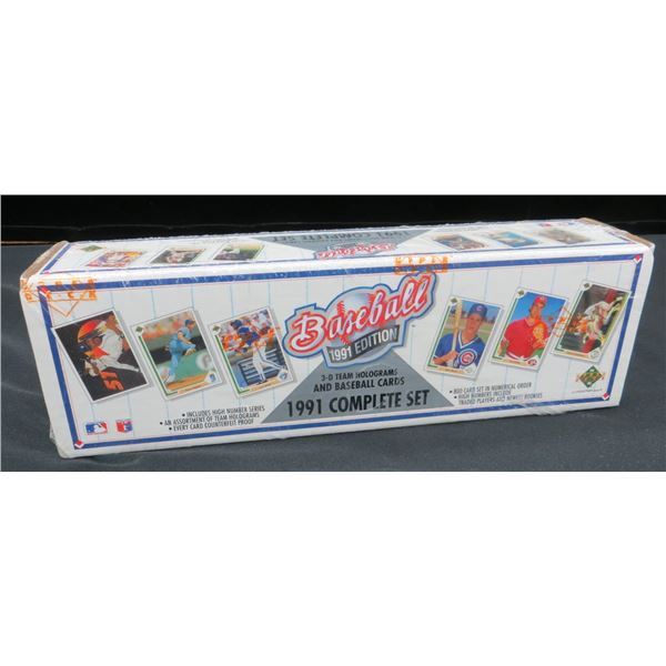1991 Upper Deck Baseball Edition Complete Card Set Factory Sealed 800 Cards
