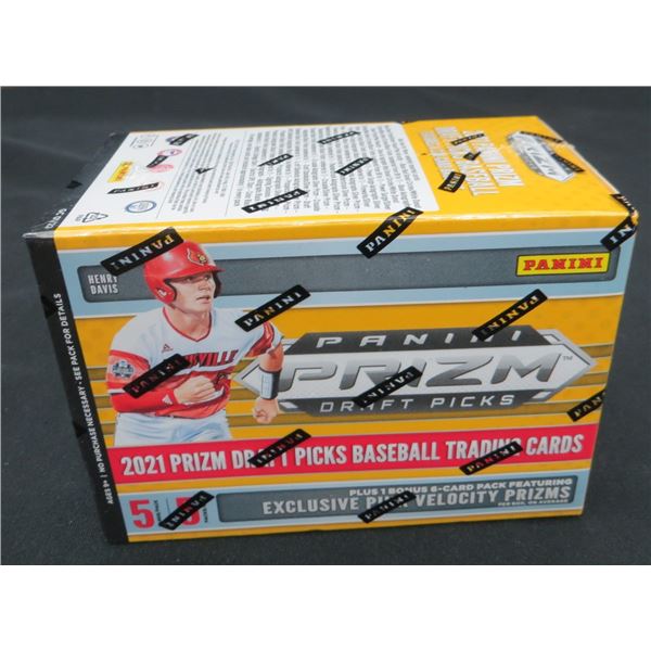 2021 Panini Prizm Draft Picks Baseball Blaster Box Factory Sealed