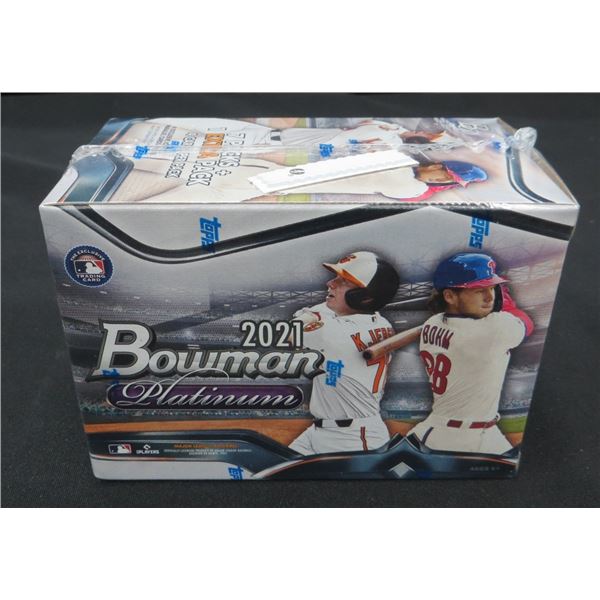 2021 Bowman Platinum MLB Baseball Cards Blaster Box Factory Sealed
