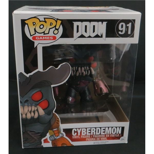 New Funko Pop Doom Cyberdemon 6" Vinyl Figure #91BV $30