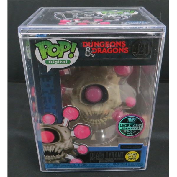 New Funko Pop NFT Dungeons & Dragons Death Tyrant #421 BV $125