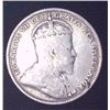 Image 2 : 1910 Canadian Silver 25 Cent Coin