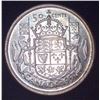 Image 1 : 1957 Canadian Silver 50 Cent Coin