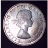 Image 2 : 1957 Canadian Silver 50 Cent Coin