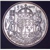 Image 1 : 1948 Canadian Silver 50 Cent Coin