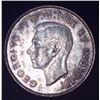 Image 2 : 1945 Canadian Silver 50 Cent Coin