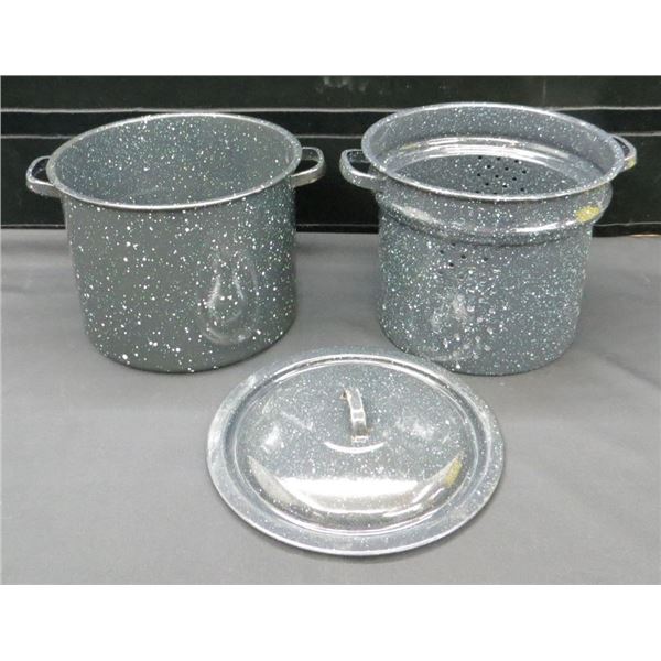 Canning Pot with Insert 9" Diameter