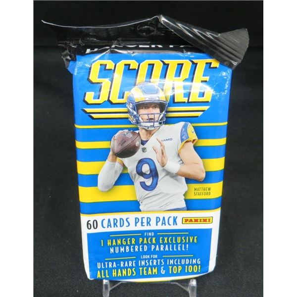 2022 Score NFL 60 Card Hanger Pack Factory Sealed