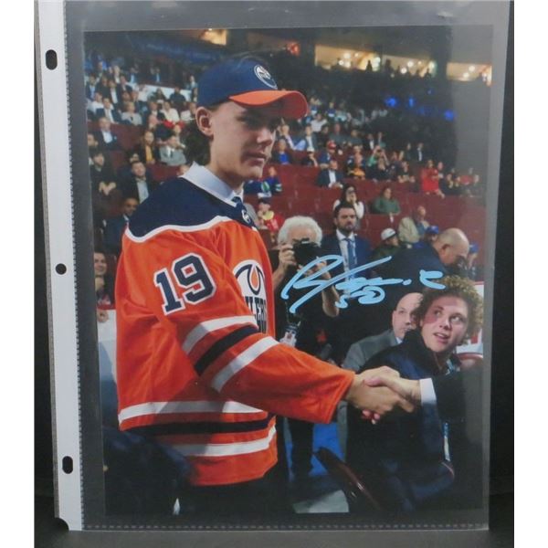 Raphael Lavoie Edmonton Oilers 8x10 Autographed Photo