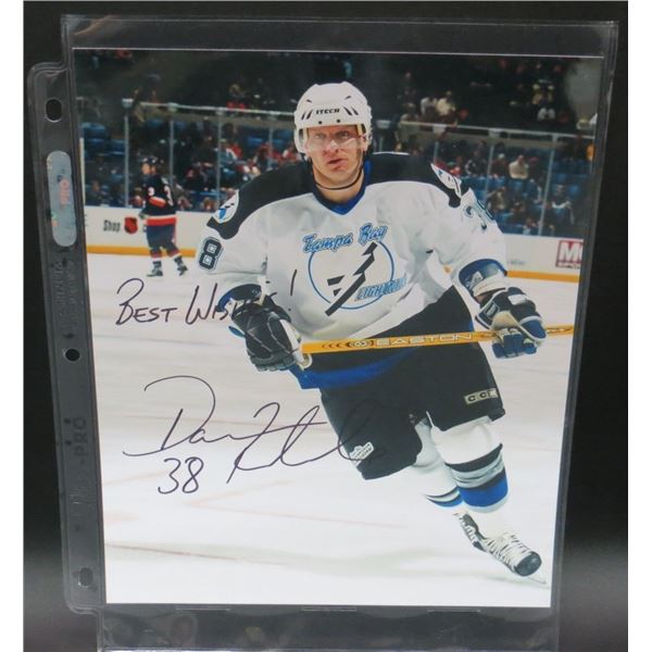 Darren Rumble Tampa Bay Lightning Autographed 8x10 Photo