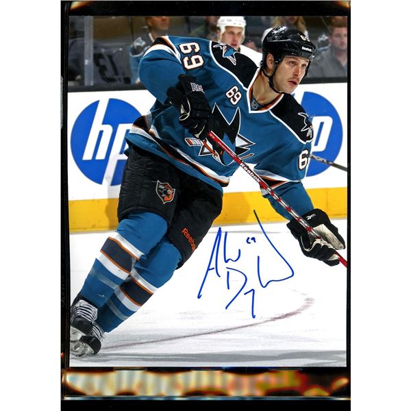 Andrew Desjardins San Jose Sharks Autographed 8x10 Photo