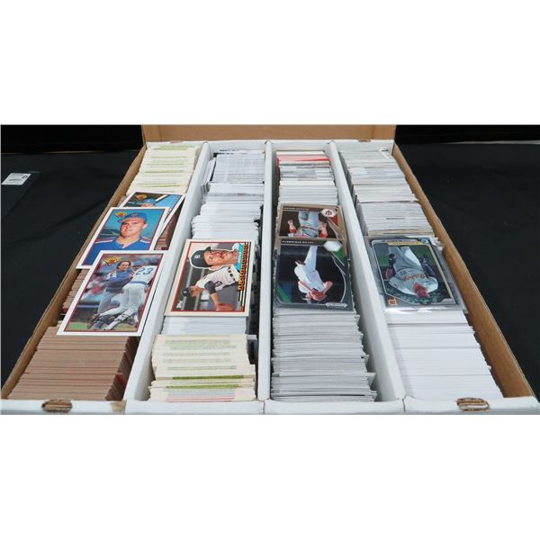 3200 Count Box Of Donated Sports Cards Various Years, Teams & Players