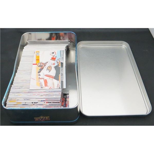 2020-21 Upper Deck Hockey Series 1 Complete Set 200 Cards With McDavid Tin