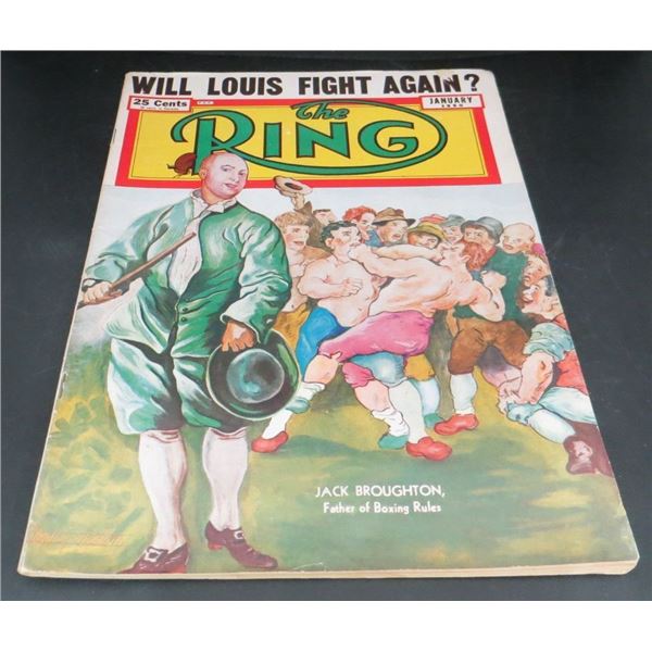 January 1950 The Ring Boxing Magazine