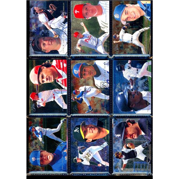 Lot of 18 Flair Premium Baseball Collector Cards