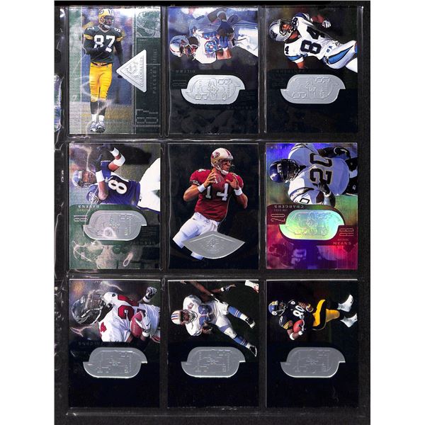 Lot of 9 Various Football Collector Cards