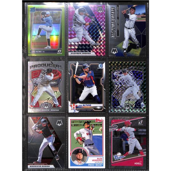 Lot of 9 Various Basketball Inserts and Rookie Collector Cards