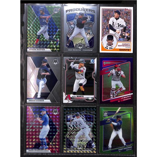 Lot of 9 Various Basketball Inserts and Rookie Collector Cards