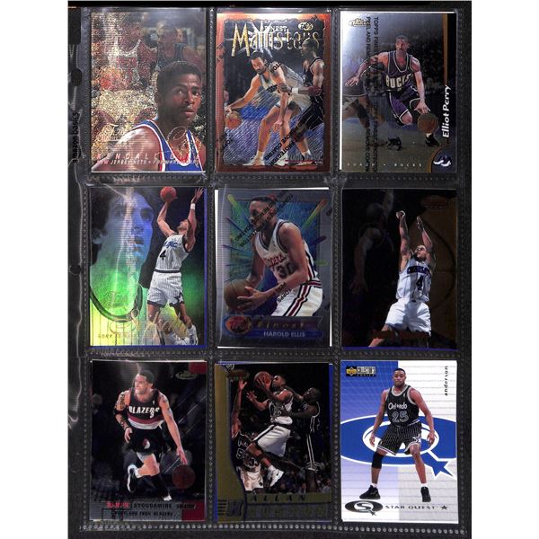 Lot Of 18 Various Basketball Ball Collector Cards