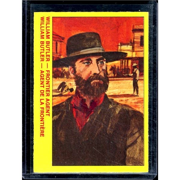 1973 O-Pee-Chee Royal Canadian Mounted Police Centennial #32 William Butler - Frontier Agent