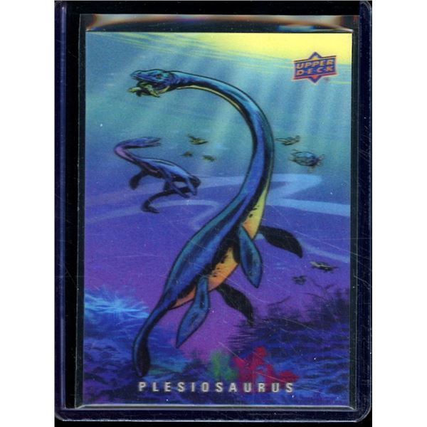 2015 Upper Deck Dinosaurs 3-D #38 Plesiosaurus